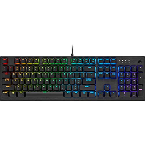 Corsair Tastatore Da Gioco K60 Rgb Pro A Basso Profilo, Led Rgb - Nero