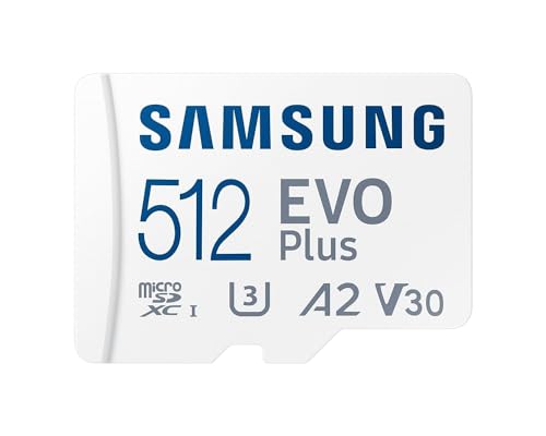 512Gb Samsung Evo Plus Microsdxc 130Mb/S +Adapter