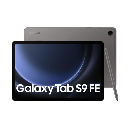 Samsung Galaxy Tab S9 Fe, Display 10.9" Tft Lcd Pls, Wi-Fi, Ram 8Gb, 256Gb, 8.000 Mah, Exynos 1380, Android 13, Ip68, Gray, [Versione Italiana] 2023