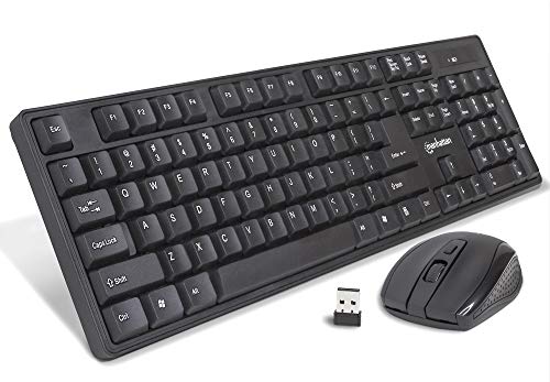 Manhattan Funk-Tastatur,- Maus-Set 178990 Nero