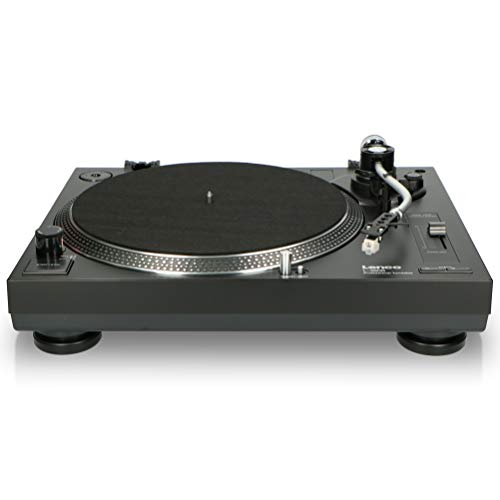 Lenco L-3808 Giradischi Dj Usb Con Trasmissione Diretta - 33/45 Giri / Min, Sistema Di Pickup Magnetico, Illuminazione Dell'Ago E Digitalizzazione Tra