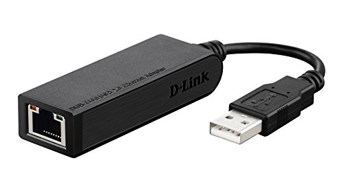 D-Link Dub-E100 Adattatore Di Rete Con Porta Usb 2.0 E Porta Lan 10/100 Mbps, Connettore Rj45, Fast Ethernet, Nero E Antracite