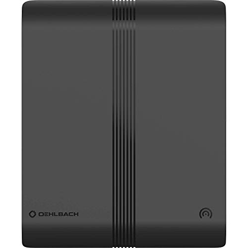 Oehlbach Antenna Interna Scope Audio Per Ricezione Radio Dab+ - Antenna Interna Attiva Con Amplificatore, Spina F E Alimentazione Usb - Nera