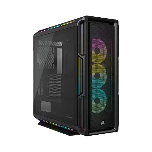 Corsair Icue 5000T Rgb, Case Mid Tower Atx, 208 Led Rgb Regolabili Singolarmente, Spazio Per Più Radiatori Da 360Mm, Cablaggi Facilitati, 3 Ventole Ll