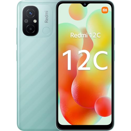 Xiaomi Redmi 12C 4Gb+128Gb Mint Green Sbloccato Senza Branding