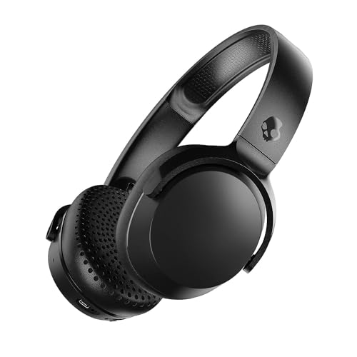 Skullcandy Riff 2 Cuffie Wireless On-Ear Con Microfono, 34 Ore Di Autonomia, Compatibili Con Iphone, Android E Dispositivi Bluetooth - Nero