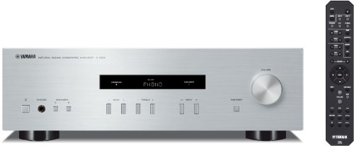 Yamaha A-S201 Amplificatore Integrato, Silver