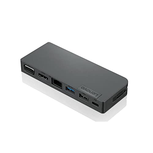 Lenovo 4X90S92381 Notebook Dock/Port Replicator Wired Usb 3.2 Gen 1 (3.1 Gen 1) Type-C Grey