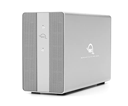 Case Owc Mercury Elite Pro Dual 0Tb 3P Usb Hub Sata6 Mac Win
