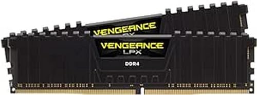 Corsair Modulo Di Memoria Vengeance Lpx Cmk32Gx4M2E3200C16 32 Gb Ddr4 3200 Mhz, Nero