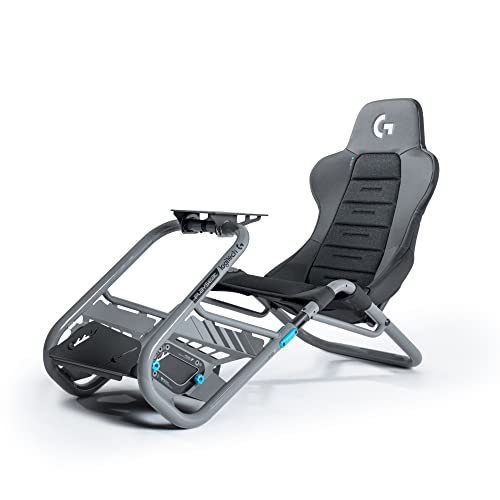 Playseat Trophy - Logitech G Edition Sim Racing Cockpit | Completamente Regolabile | Supporta Tutti I Volanti Direct Drive | Leggero E Robusto | Comfo