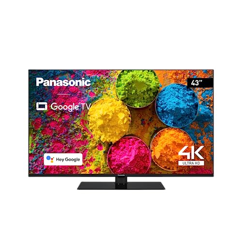 Panasonic Tx-43Mx700E, Smart Tv Led 4K Ultra Hd Da 43 Pollici, High Dynamic Range (Hdr), Dolby Atmos E Dolby Vision, Google Tv, Assistente Google, Chr