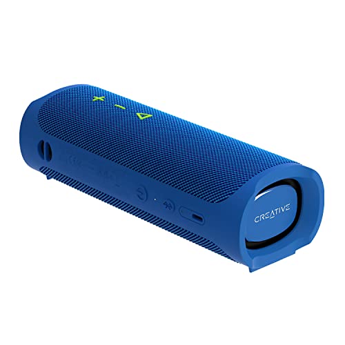 Creative Muvo Go: Altoparlante Bluetooth 5.3 Portatile Impermeabile Con Durata Della Batteria Fino A 18 Ore, Impermeabilità Ipx7, Bassi Potenti, Wirel