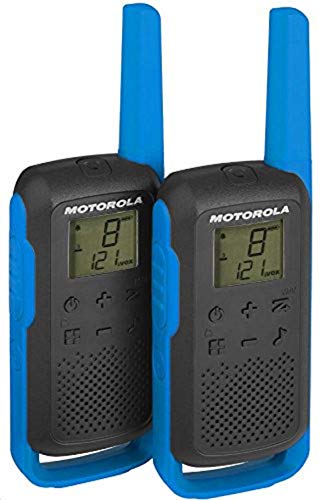 Motorola Solutions - Lotto Di 2 Walkie Talkie - Talkabout T62 - Pmr446 - Blu - Lungo Raggio - Usb