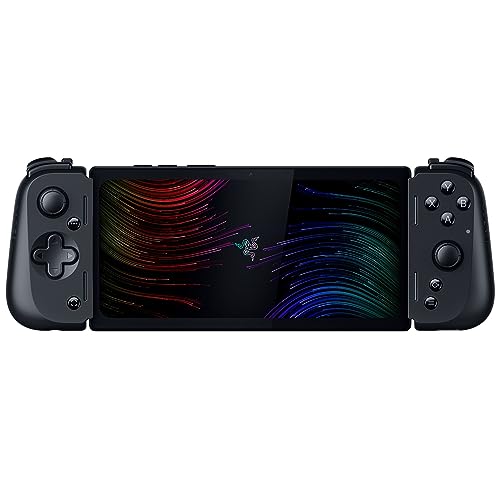 Razer Edge Dispositivo Portatile Per Il Gaming Su Android Con Kishi V2 Pro, Qualcomm Snapdragon G3X Gen 1, Touchscreen 6,8" 144 Hz Amoled Fhd+, Pc, Xb