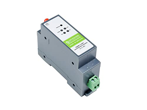Waveshare Convertitore Da Rs485 A Wifi/Ethernet, Modbus Mqtt Gateway, Rs485 Server Seriale, Con Rs485, Wifi Ed Ethernet Porte, Supporto Rs485 A Wifi, 