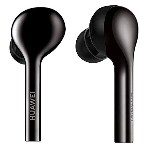 Huawei Freebuds Lite Cuffie Auricolare, True Wireless, Bluetooth 4.2, Accessorio Originale, Versione 2019, Nero/Ceramic Black