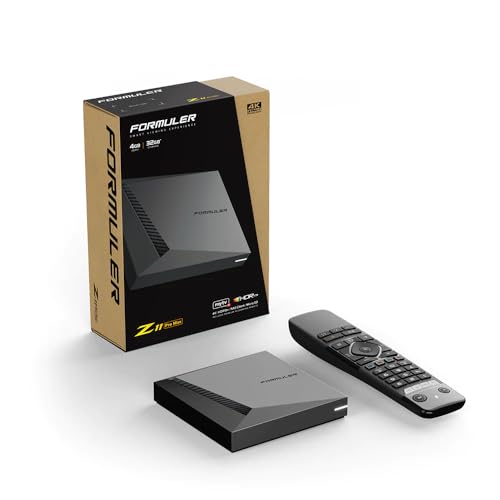 Formuler Z11 Pro Max 4K Android 11 Ott Streamer Multimediale 4 Gb Ram 32 Gb Flash Wifi 6Th, Nero