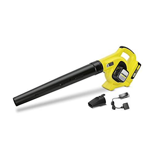 Karcher Lbl 2 Battery Set Soffiatore A Batteria 18 V, Velocità Aria 210 Km/H, Prestazioni Per Carica Della Batteria 400 M