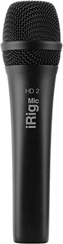 Ik Multimedia Irig Mic Hd 2 - High-Resolution Microphone For Ios And Mac, Professional Recording, Compatible With Iphone, Ipad, Mac And Pc