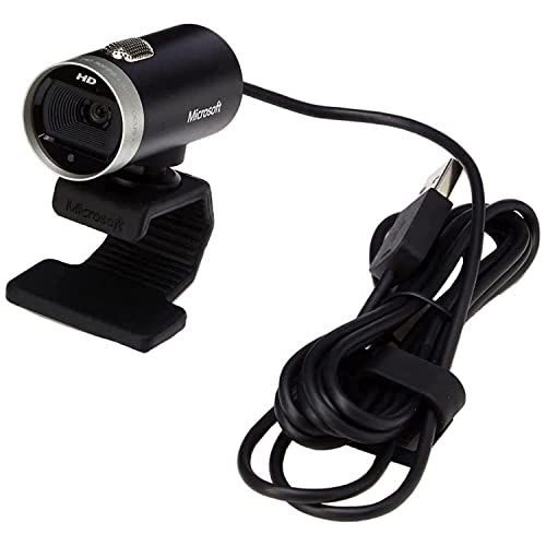Microsoft Lifecam Cinema Webcam 1 Mp 1280 X 720 Pixels Usb 2.0 Black Silver