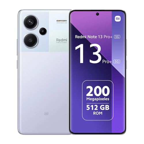 Xiaomi Smartphone Redmi Note 13 Pro+ 5G 6.67 8Gb Ram 256Gb Rom Aurora Purple