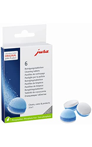Jura 3-Phasen Reinigungstabletten | 6 Stück