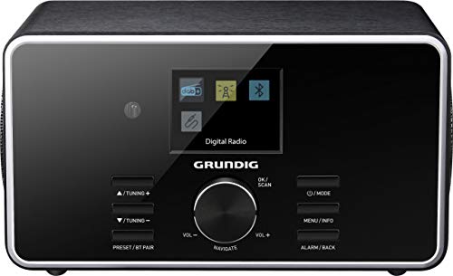 Radio Grundig Dtr 4500 2.0 Bt Dab+ Negro