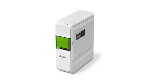 Epson Labelworks Lw-C410 Stampante Per Etichette, Etichettatrice Tecnologia Trasferimento Termico, Velocità Stampa 9 Mm/Sec, Larghezza Nastro Da 4 A 1