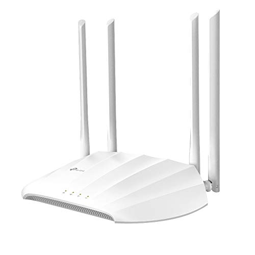 Tp-Link Punto Di Accesso A Doppia Banda Tl-Wa1201 Ac1200, Wi-Fi Range Extender, Multi-Ssid E Client, Poe Passivo, Captive Portal, Tecnologia Mu-Mimo,