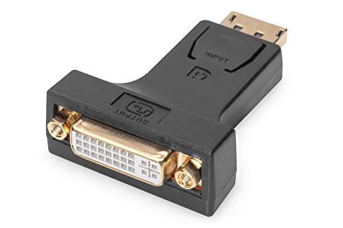 Digitus Ak435002 Adattatore Da Porta Display Port, Dp Maschio A Dvi-I (24-5) Femmina