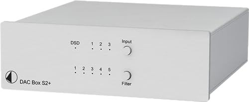 Pro-Ject Dac Box S2+ Convertitore Da, Argento