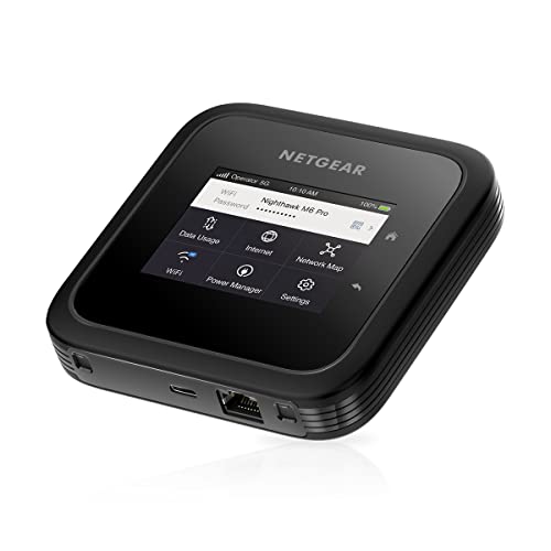 Netgear Nighthawk M6 Pro Router 5G Wifi 6E (Mr6450) | Router Wifi Con Sim | Router Wifi Portatile Con Funzioni Di Modem 5G Per Fino A 32 Dispositivi |