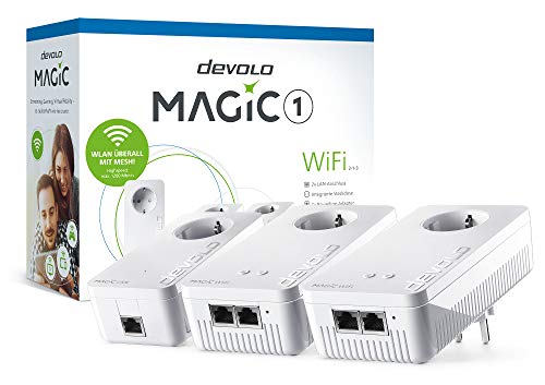 Devolo Magic 1 Wifi 1200 Mbit/S Collegamento Ethernet Lan Wi-Fi Bianco 3 Pezzo(I)