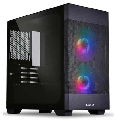 Lian Li Lancool 205M Mesh Micro-Atx-Gehäuse, Tempered Glass - Schwarz