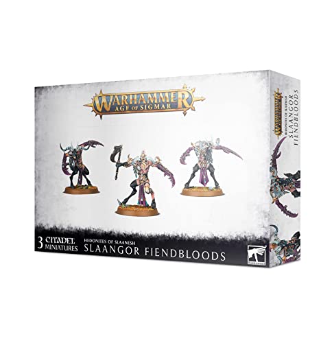 Games Workshop Warhammer Aos - Edoniti Di Slaanesh Slaangor Fiendbloods