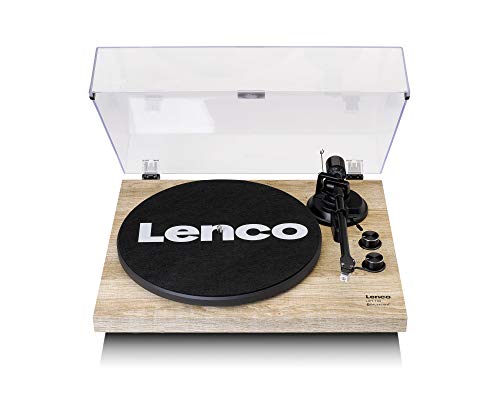 Lenco Lbt188Pi Giradischi Bluetooth - Giradischi- Da Usb A Pc - Pre-Amplificatore - Mmc At3600 - Trasmissione A Cinghia - Anti-Skating - Controllo Sta