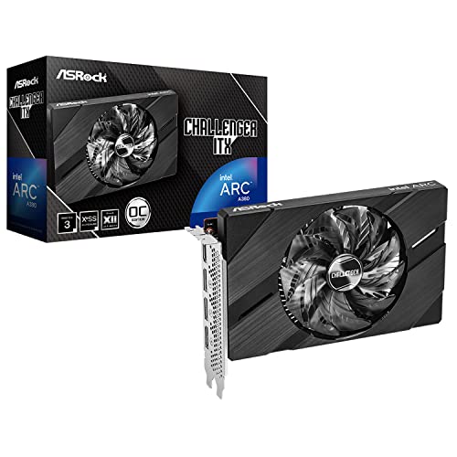 Asrock Challenger Intel Arc A380 Itx 6Gb Oc Gddr6