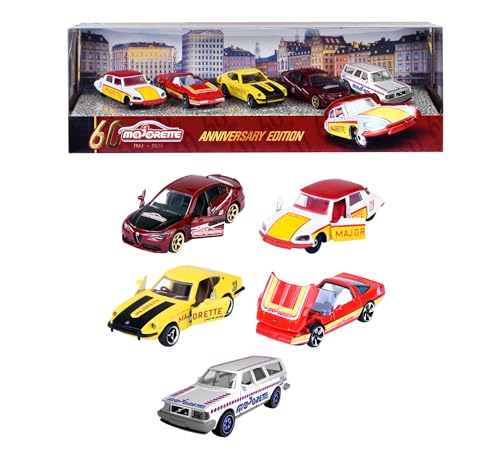 Majorette Anniversary Edition - Geschenkset Mit 5 Modellautos