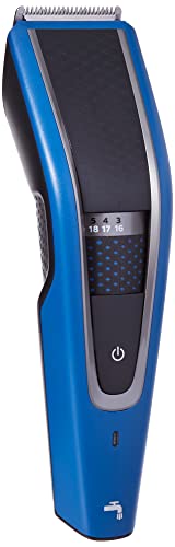 Philips Hair & Beard Trimmer Series 5000 Hc5612/15, 3 Pettini (2 Capelli + 1 Barba), Tecnologia Dualcut