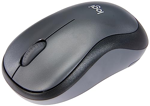 Logitech M220 Silent Mouse Wireless, 2,4 Ghz Con Ricevitore Usb, Tracciamento Ottico 1000 Dpi, Durata Batteria Di 18 Mesi, Ambidestro, Compatibile Con