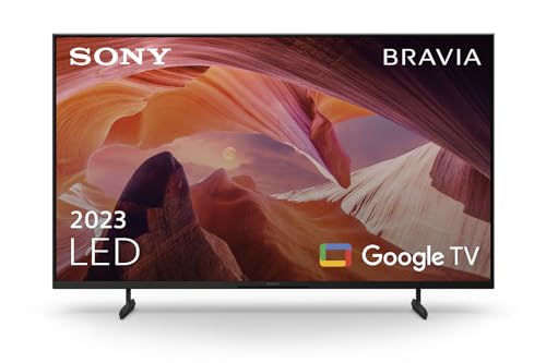 Sony Bravia, Kd-50X80L, Led, 4K Hdr, Google Tv, Eco Pack, Bravia Core, Flush Surface Design, Modello 2023