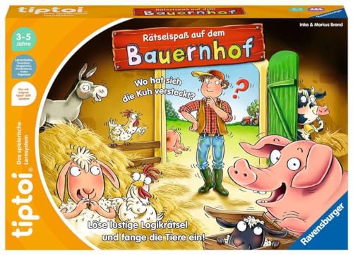 Rav Tiptoi Rätselspaß Auf Dem Bauernhof 00125