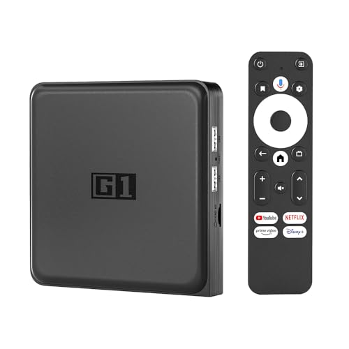 Orbsmart G1 Android Tv Box 4K Hdr Dolby Vision Smart Streaming Player 4Gb Ram Wifi 6 Lan | Chromecast | Netflix | Prime Video | Disney+