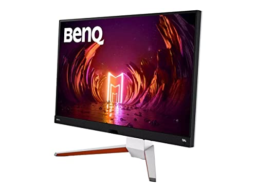 Benq Mobiuz Ex3210U Monitor 4K Gaming (32 Pollici, Ips, 144 Hz, 1Ms, Hdr 600, Hdmi 2.1, Vrr Compatibile Per Ps5, Telecomando)