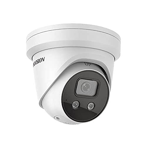 Hikvision Cámara De Vigilancia Turret Ds-2Cd2386G2-Isu/Sl(2,8 Mm)(C) Con 8 Megapíxeles, Hasta 30 M De Iluminación, Cámara De Vigilancia Profesional, C