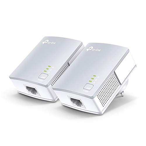 Tp-Link Tl-Pa4010 Kit Powerline Av600Mbps, 1 Porta Ethernet, Plug & Play, Portata 300 Metri, Design In Miniatura, Ultracompatto, Modalità Di Risparmio