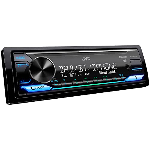Jvc Autoradio Bluetooth Kd-X482Dbt, Autoradio Con Dab+, Bluetooth Automatic Pairing Per Iphone, Usb/Aux, Alta Qualità Del Suono, Controllo Da Remoto C