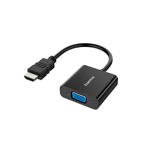 Hama Connettore Video Adattatore Vga-Hdmi