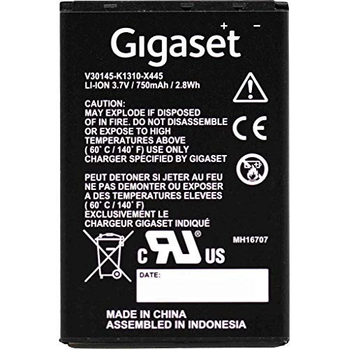 Gigaset Pro Batteria Sl610H/L750H Pro/Sl450Hx/Sl450/Sl450 A Go
